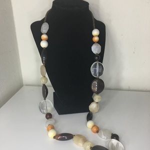Boho beaded necklace